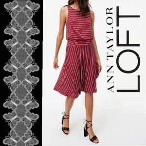 Ann Taylor LOFT Sleeveless Swing Dress